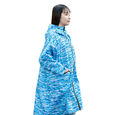 Áo mưa Pu dành cho phụ nữ nhẹ nhàng ngụy trang dày 0,1mm