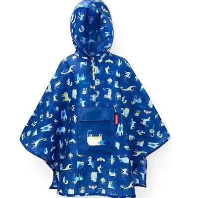 Áo mưa chống thấm nước cho bé trai Poncho Độ dày 0,1mm Multipattern