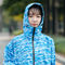 Áo mưa Pu dành cho phụ nữ nhẹ nhàng ngụy trang dày 0,1mm