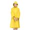 ODM Áo mưa trong suốt dành cho phụ nữ, Áo mưa vàng dành cho người lớn có thể gập lại không mùi